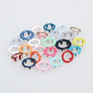 Prong ile 2023 fabrika satış bebek geçmeli düğme kap geçmeli düğme yapış Metal düğmeler - Product Image 4