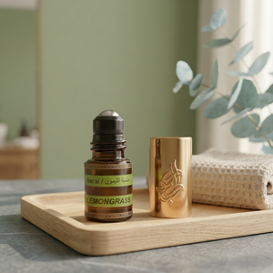 Natural Lemongrass Essential <b>Oil</b> 2ml, Fresh Citrus Herbal Aroma Fragrance <b>Oil</b> for Aromatherapy, Personal Care, <b>Perfume</b> & Home - Product Image 1