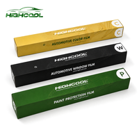 HIGHCOOL Auto TPU PPF Folie 1,52*15m Dicke Transparente Selbstheilende Anti-Kratz-Lackschutzfolie für Automobile