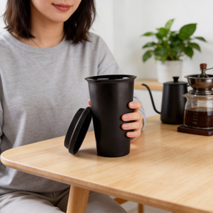 Taza <span class=keywords><strong>de</strong></span> Viaje <span class=keywords><strong>de</strong></span> Cerámica con Tapa - Product Image 6