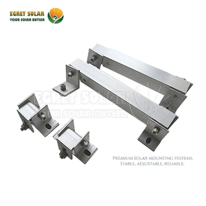 Solarhalterung für Flachdach, Ziegeldach und Wand, Verstellbare Balkon-Solarhalterung - Product Image 2