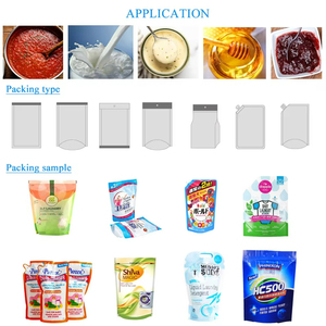 Huapack Factory Original Automatic Quadruplex Horizontal Granule Bags Sealing <b>Machine</b> High-Accuracy 200ml Beverage <b>Juice</b> Oil - Product Image 5