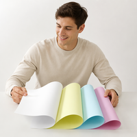 Feuilles de papier sans carbone NCR bleues de taille personnalisable CB CFB CF avec impression numérique et par sublimation