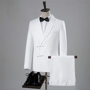 Traje de <span class=keywords><strong>hombre</strong></span> personalizado para novio de <span class=keywords><strong>matrimonio</strong></span> chino tradicional personalizado - Product Image 3