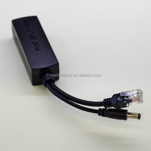 Divisor PoE de Alta Calidad 10/100Mbps, 48V a 12V DC 1.25A 15W IEEE 802.3af/at, Separador PoE para Cámara IP - Product Image 1