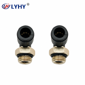 LYHY Nouveau raccord pneumatique miniature de type <span class=keywords><strong>Legris</strong></span>, à insertion rapide, pivotant à 90 degrés, filetage mâle, connecteur de tuyau d'<span class=keywords><strong>air</strong></span> pour tube PU/PA, 1,5 MPa - Product Image 3
