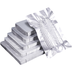 Sachet rétractable en aluminium de qualité alimentaire, personnalisé, pour l'emballage de produits alimentaires prêts à consommer - Product Image 1