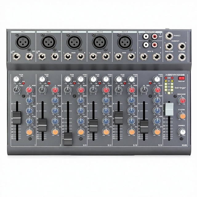 Behringer Xenyx X1003B Premium Analog Mixer with 5 Mic Preamps Optional Battery Operation Made in Germany