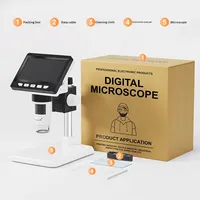 Microscope électronique numérique avec écran IPS de 4,3 pouces 2000x, modèle H307B, outil de réparation et de test de cartes de circuits imprimés