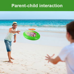 Tùy chỉnh in mẫu Đĩa bay cho bãi biển mùa hè thể thao ngoài trời cắm trại trò chơi nhựa đào tạo frisbeed - Product Image 6
