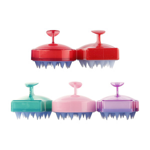 Playboy Scalp Massage Hair <b>Brush</b> Silicone Teeth 65g For Hair Cleaning And <b>Bathing</b> - Product Image 4