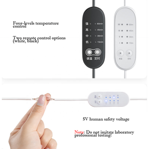 Oreiller chauffant <span class=keywords><strong>anti</strong></span>-ronflement 2 en 1 Soulager les douleurs au cou Oreiller en mousse à mémoire de forme fonctionnelle pour le sommeil - Product Image 3