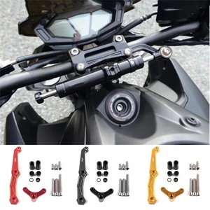 Support de stabilisateur d'amortisseur de direction réglable en alliage d'aluminium CNC pour Kawasaki <span class=keywords><strong>Z800</strong></span> - Product Image 6
