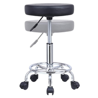 Chaise de laboratoire de chaise de tabouret de meubles de laboratoire de prix usine avec le repose-pieds