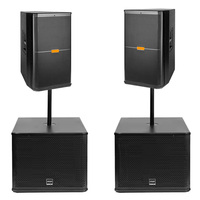 Prix Usine SRX715 Enceintes Professionnelles Néodyme Actives Passives pour Scène DJ, Haut-parleur Basse Subwoofer Professionnel 15 Pouces
