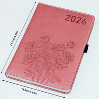Ensemble de décoration de carnets en papier, agenda personnalisé Vampire Diaries 2026, agenda en cuir, vente en gros pour stylo original pour enfants A5