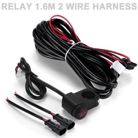 Saklar LED tembaga PVC IP67 tahan air 12V 20cm harnes kabel sepeda motor/kendaraan listrik lampu sorot modifikasi strobo 900