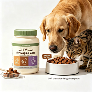 Wuffes Hip & Joint Chews, friandises <span class=keywords><strong>pour</strong></span> chiens de l'Himalaya, compléments alimentaires à mâcher doux <span class=keywords><strong>pour</strong></span> soutenir les articulations et les hanches, avec MSM et chondroïtine <span class=keywords><strong>pour</strong></span> chats - Product Image 2