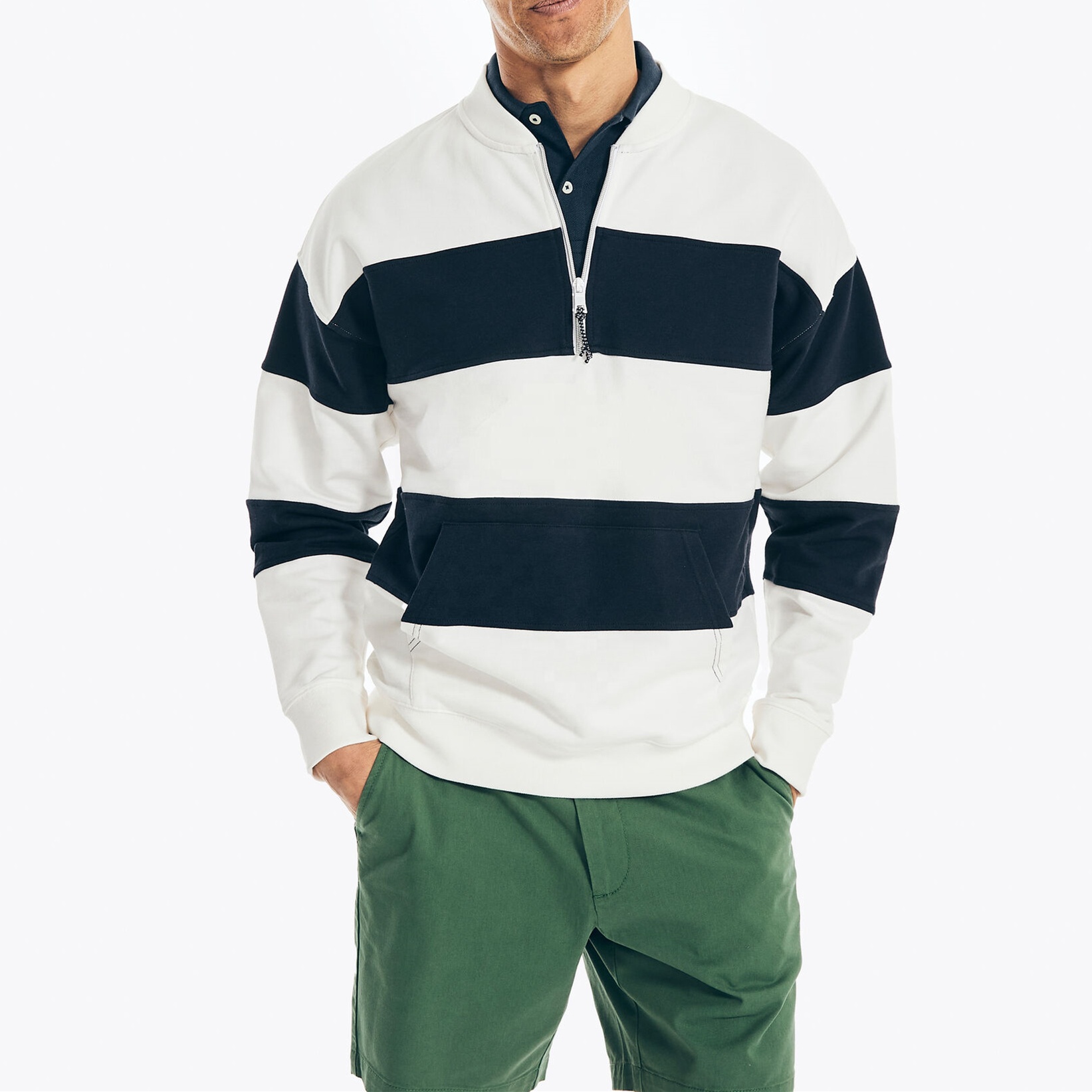 Zip-up Custom T-Shirt