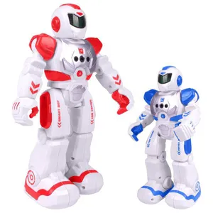 Lernzeuge Roboterspielzeug für Kinder programmierbare intelligente RC-Roboter mit Musik Demo Frage- und Antwortfunktion