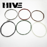 HIVE Wholesale 1650*5*6*7*1.5mm Bordure de guitare en celluloïd écaille de tortue pour guitares électriques et acoustiques