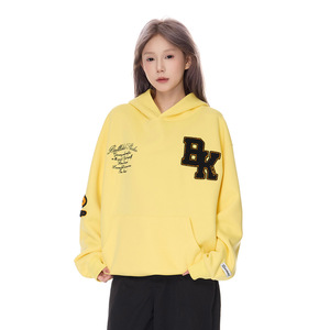 Sudadera con Capucha Bordada Estilo Americano High Street Heavy Industry para Hombre y Mujer, Tendencia Otoño-Invierno, Holgada y Casual - Product Image 5