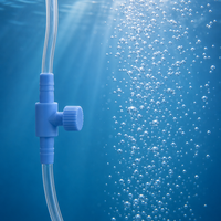Vanne de régulation d'air de précision réglable en T LEECOM pour aquariums et accessoires – Pièce de pompe en gros