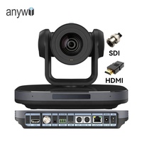Caméra PTZ Anywii OEM 4K 60FPS SDI avec zoom optique 20X, suivi automatique IA, système de conférence audio pour événements et églises