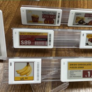 1.54 E-Paper Price Label Esl Electronic Shelf Label <b>Wifi</b> Digital Smart Price Tag <b>Wifi</b> Wireless E Ink Screen Display Tags Factory - Product Image 1