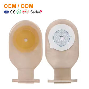 Fabrika toptan fiyat tıbbi tek parça Colostomy kese Ileostomy çanta açık Drainable kese Stoma Ostomy çanta - Product Image 1
