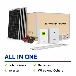 Sistema Solar Independiente de 6kW, 6.5kW, 7kW, Kit Completo de Energía Fuera de la Red para Uso Doméstico, Sistema de Almacenamiento de Baterías Solares - Product Image 4