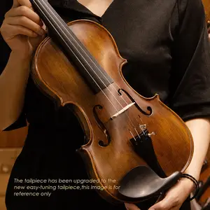 CHRISTINA Berühmte Marke Massivholz handgefertigte Violine Fichte Oberseite und Ahornrückseite/Seite mit Geschenk Zeichenschleife