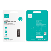 USAMS Flash Drive Usb 2.0, Stik Memori 4G, Pen Usb Tahan Air