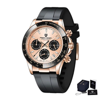 Montre Pagani Design PD-1664 1664, nouvelle montre de sport de luxe pour homme, mouvement à quartz japonais VK63, chronographe.