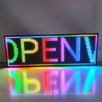 Venta caliente a todo color programable LED publicidad signo pantalla interior led desplazamiento tablero de mensajes