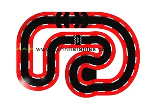 New Hot Sale Popular Inflatable Race Track Pipe For Kids Bumper Cars Mini Car Racing Track