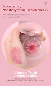 Oem nhãn hiệu riêng môi và má trang điểm bán buôn lâu dài ma thuật Blush màu sắc thay đổi Vegan hoa mặt má Blush Palette - Product Image 5