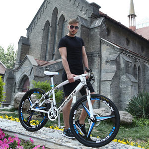 Alta calidad 24 <span class=keywords><strong>26</strong></span> 27,5 29 pulgadas llanta de carbono <span class=keywords><strong>Racer</strong></span> <span class=keywords><strong>bicicleta</strong></span> económica plegable <span class=keywords><strong>bicicleta</strong></span> de montaña 21 engranajes de velocidad fácil de llevar acero - Product Image 2