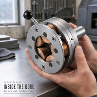 Tête de roulage de filetage manuelle KUHO, outil de roulage de filetage externe pour tour CNC, pour la formation de filetages