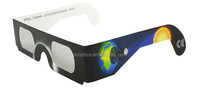 2023 US Solar Eclipse Lunettes NASA Approuvé Papier Solar Eclipse Viewer Personnalisé Usine En Gros