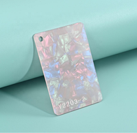 Feuille d'acétate de cellulose à motif laminé coloré pour sac à main acrylique, prix d'usine