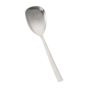 Cuchara para Servir de Acero Inoxidable 304 con Cabeza Cuadrada, Cuchara Grande para Arroz para Buffet, Hotel, Restaurante, Cantina, Utensilio para Catering - Product Image 5