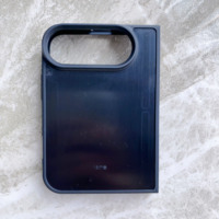 Coque de téléphone anti-chute en aluminium pour sublimation, compatible avec iPhone DUO 18 Pro, 18 Pro Max, 17, 17 Plus, 16, 15, 14 – Coques arrière vierges avec poches
