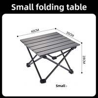 Ensemble de table de camping 4 en 1, bureau pliable avec 3 chaises - Équipement de pique-nique et de barbecue compact pour l'extérieur (montage et rangement faciles)