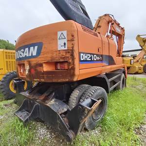 Excavatrice d'occasion à DH210W-7 Doosan bon marché bien entretenue Excavatrice hydraulique à DH210W-7 roues Doosan en vente - Product Image 4