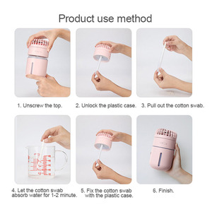 Mới phát hành 2023 USB xách tay 400 ml cầm tay mát Mist Air tạo độ ẩm với Fan cho trong nhà thông minh thiết bị gia dụng - Product Image 6