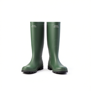 Botas de Lluvia Verdes Ttake Hasta la Rodilla Talla 45 con Suela Negra - Product Image 2