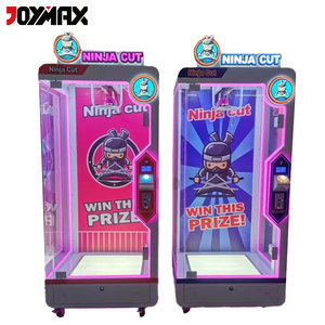 Machine à grue commerciale Joymax <span class=keywords><strong>Ninja</strong></span> Cut pour gros prix, à monnayeur, en plastique, pour peluches, pour centre <span class=keywords><strong>de</strong></span> <span class=keywords><strong>jeux</strong></span> - Product Image 3
