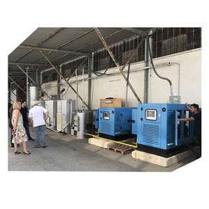Groupe électrogène silencieux 100KW 125KVA <span class=keywords><strong>au</strong></span> biogaz et à la biomasse, triphasé 50Hz, avec ATS pour alimentation de secours en usine et usine de traitement des déchets - Product Image 6