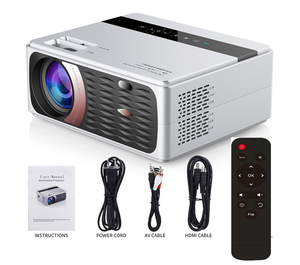 Cp600 Thông Minh Mini Chiếu Độ Nét Cao Rạp Chiếu Phim Gia Đình Với Wifi Cho Bluetooth LED Đèn Kỹ Thuật Số Giao Diện Đa Phương Tiện Nhà Máy - Product Image 5